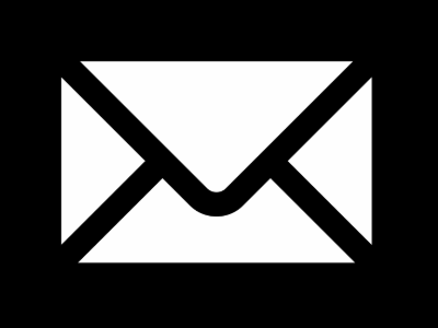 Email envelope icon for contact form