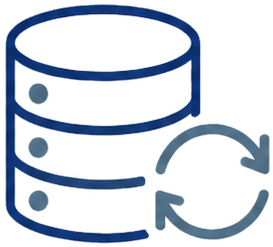 CRM data icon